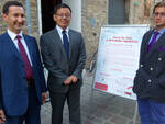 Da sinistra Guido Ottolenghi, Ning Wang e Alberto Mingardi