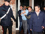 L'arresto di M.C., 55 anni, a Lugo (foto Corelli)
