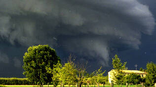 Un temporale nel luglio 1998