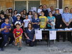 Foto di gruppo al termine dell'Open Day