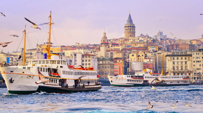 Golden Horn, Istanbul, Turkey    Copyright: Boris Stroujko