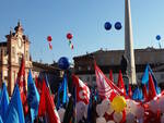 Una manifestazione sindacale, foto d'archivio