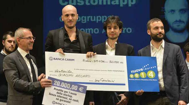 I premiati del concorso "Nuove Idee Nuove Imprese" 2014