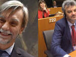Il ministro Graziano Del Rio e l'eurodeputato Damiano Zoffoli