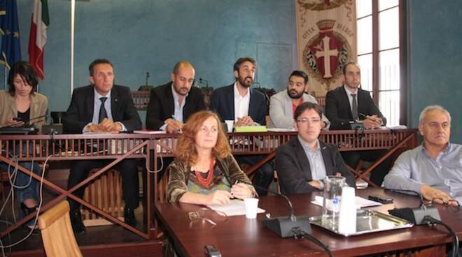 La Giunta dell'Unione della Bassa Romagna (foto d'archivio)