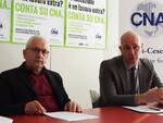 Mauro Turchi e Davide Prati, rispettivamente presidente e responsabile di CNA Colline forlivesi