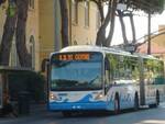 Un autobus di Start Romagna in una delle linee di Rimini