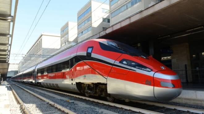 Un Frecciarossa delle Ferrovie Italiane