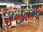 La formazione del Romagna in Volley che ha trionfato al torneo under 13 di Bolzano