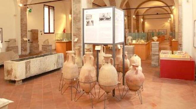 Una sala del Museo Archeologico di Cesena - foto di repertorio
