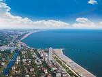 Panoramica della costa di Cesenatico