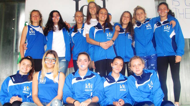 Le giovani atlete della Icel di Lugo