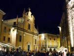 Una bella veduta della piazza in occasione della Festa di San Michele