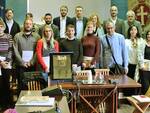 I partecipanti al convegno internazionale Lilac ricevuti dalla giunta dell'Unione