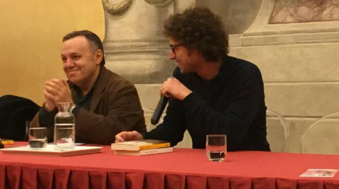 Eraldo Baldini con Matteo Cavezzali