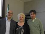 Filippo Pieri con gli altri due componenti della Segreteria di CISL Romagna, Paola Taddei e Franco Garofalo