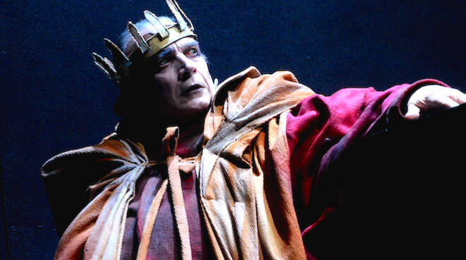 Franco Branciaroli nei panni di "Macbeth" - foto Teatro della Regina