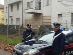 I Carabinieri davanti a Villa Stacchini