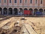 I lavori in piazza della Libertà