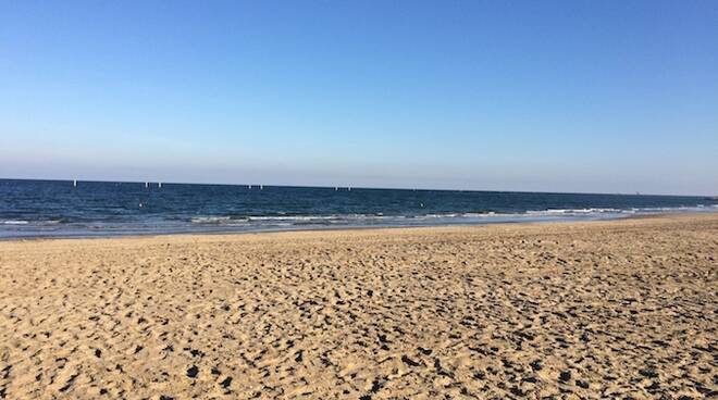 La spiaggia d'inverno