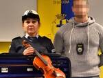 Il violino Pio Sbrighi recuperato