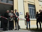 Nella foto il taglio del nastro per l'inaugurazione del Tecnopolo