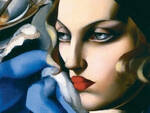 Un'opera in mostra: Tamara De Lempicka, La sciarpa Blu