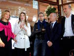 Nella foto, da sx: Sabrina Vescovi, Maria Elena Boschi, Andrea Gnassi, Tiziano Arlotti e Andrea Rossi