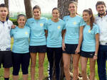 Nella foto la squadra femminile di serie B femminile del Ct Casalboni