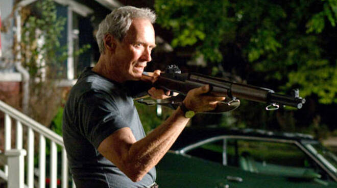 Un scena dal film "Gran Torino"