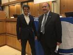 L'Assessore Giovanardi insieme a Claudio Mazza, Presidente FEE Italia