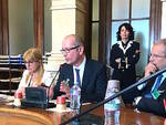 La delegazione della Ausl Romagna Cultura durante l'audizione in Commissione alla Camera dei Deputati