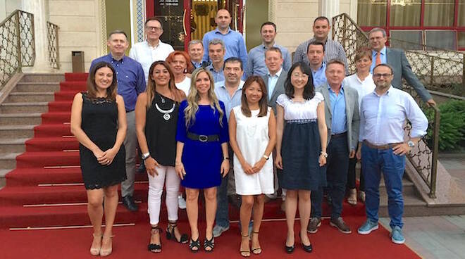 foto di gruppo delle delegazioni Italo-Kazake - foto Confindustria FC