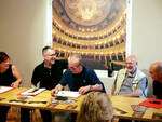 La foto della conferenza stampa di presentazione