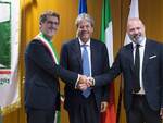 Gentiloni firma l'Accordo di programma con la Regione Emilia Romagna (foto da www.governo.it)