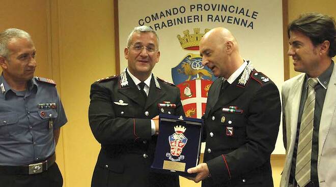 Il Comando provinciale di Ravenna premia Antonio Sergi