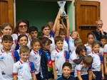 La premiazione degli atleti del Pedale Azzurro Rinascita a Sant'Agata