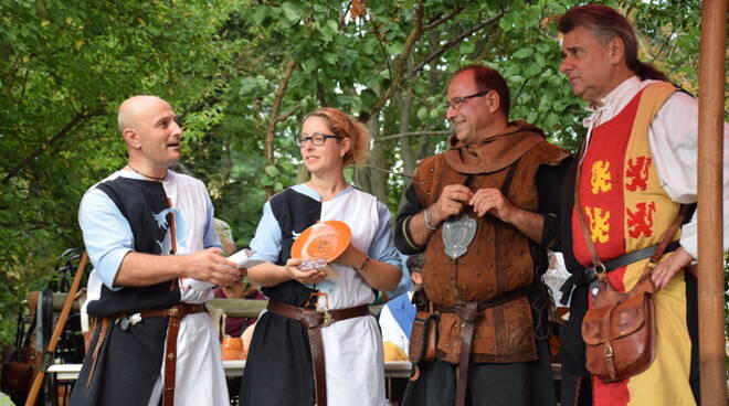 Momenti di vita medievale rivivono nel corso della festa