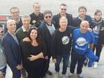 Nella foto gli assessori allo Sport e i dirigenti presenti a Mirabilandia