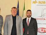 Presentazione del convegno Rob Car - da sinistra Giovanni Valentinotti, Mario Betti e il sindaco Davide Ranalli