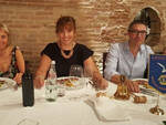 Susanna Falzoni, Presidente Ravenna Romagna Padusa, Luca Agostini Past President, Elda Sangiorgi Segretario