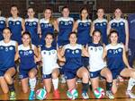 Tutte le ragazze dell'Aics Volley Forlì