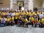 Un gruppo di partecipanti alla "Fuga Forrest" non competitiva di Terra del Sole