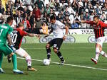 Un momento della partita (foto tratta dal sito ufficiale del Cesena)