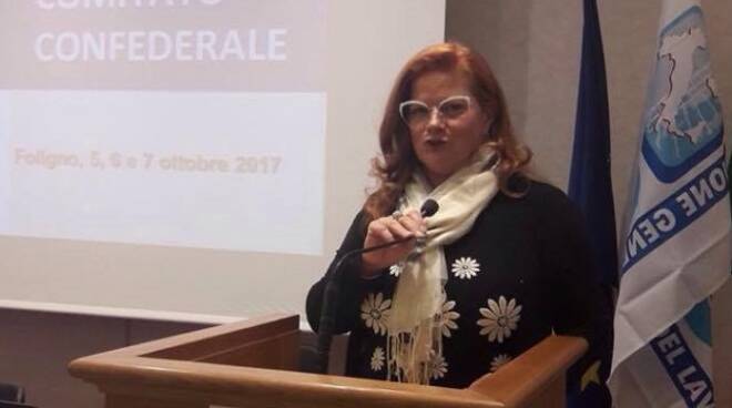 Il segretario regionale dell'Unione Generale del Lavoro Emilia-Romagna, Tullia Bevilacqua