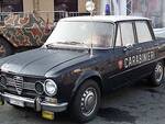 La "gazzella" Alfa Romeo Giulia super anni '70 dei carabinieri (img motorifanpage)