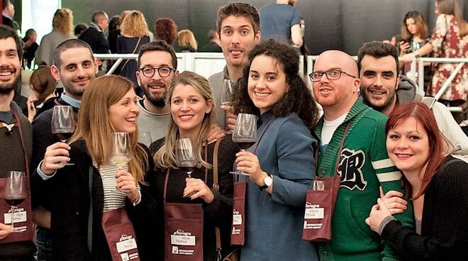 I rappresentanti delle Cantine premiate al Romagna Wine Festival