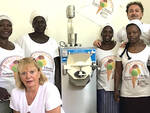 Il laboratorio di gelateria realizzato dal Nuovo Villaggio del Fanciullo in Senegal