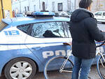 La bicicletta recuperata dalla Polizia di Stato