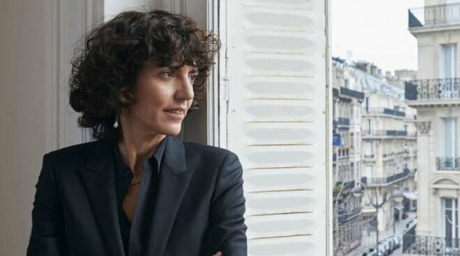 Francesca Bellettini a Parigi, così come compare nell'articolo del New York Times a lei dedicato